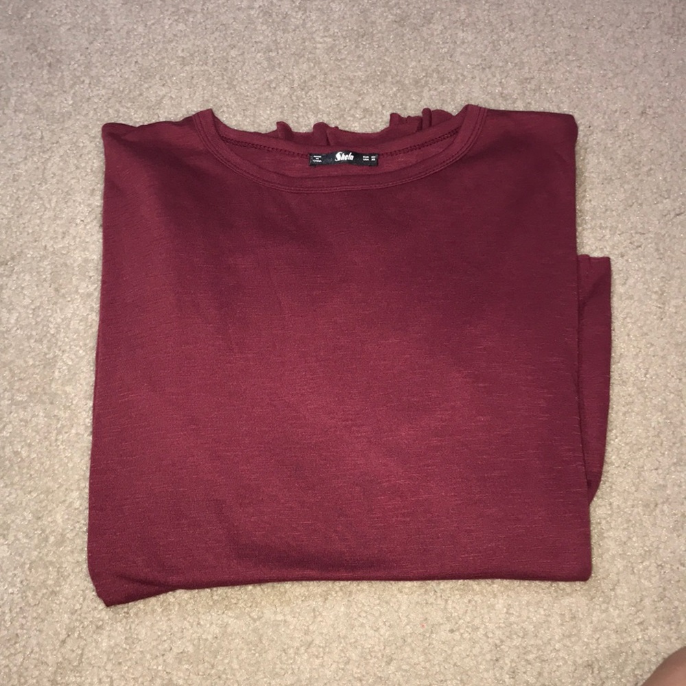 Maroon blouse